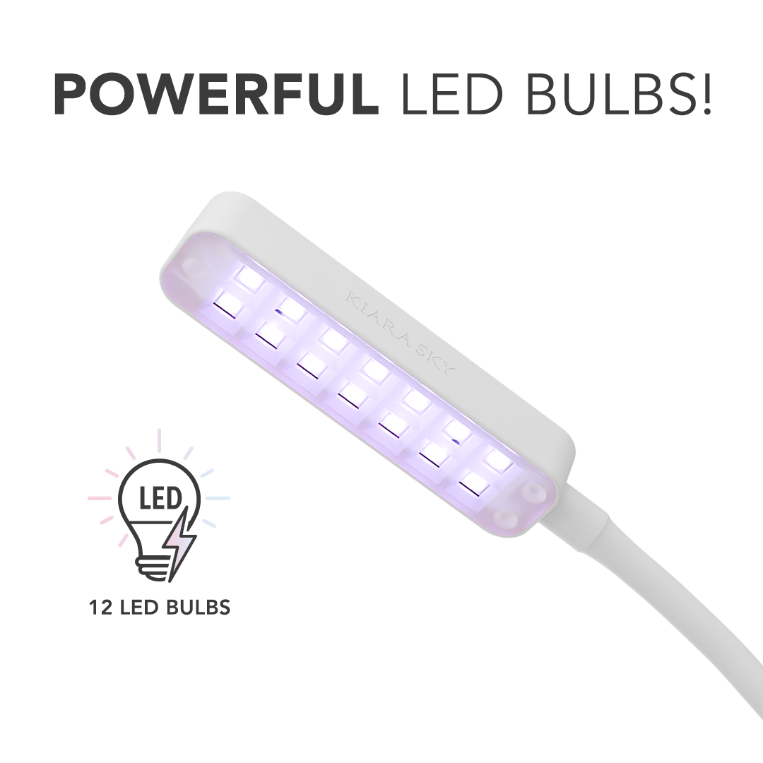 Kiara Sky -  Beyond Pro Rechargeable Flash Cure LED Lamp - White